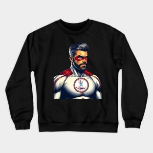 Richmond Virginia 1990s Comic Book Superhero RVA Crewneck Sweatshirt